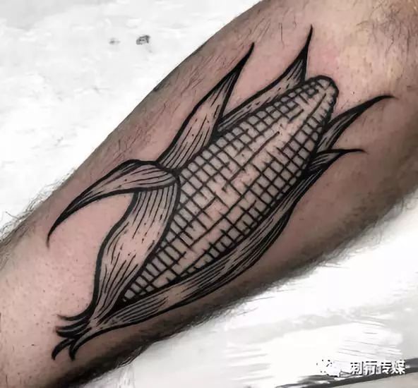 冷门的玉米纹身,你也可以拥有.