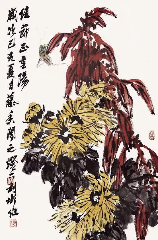 千山美术馆葛利彬花鸟画展部分作品欣赏