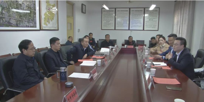 红星美凯龙集团来深州市考察洽谈合作项目