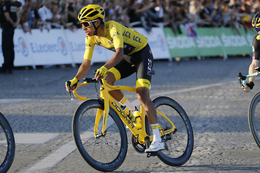2019年环法:埃甘-贝纳尔(egan bernal)的pinarello dogma f12