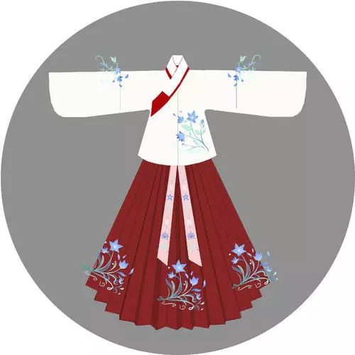 当中式服装遇上袄裙袄裙结构纸样合集