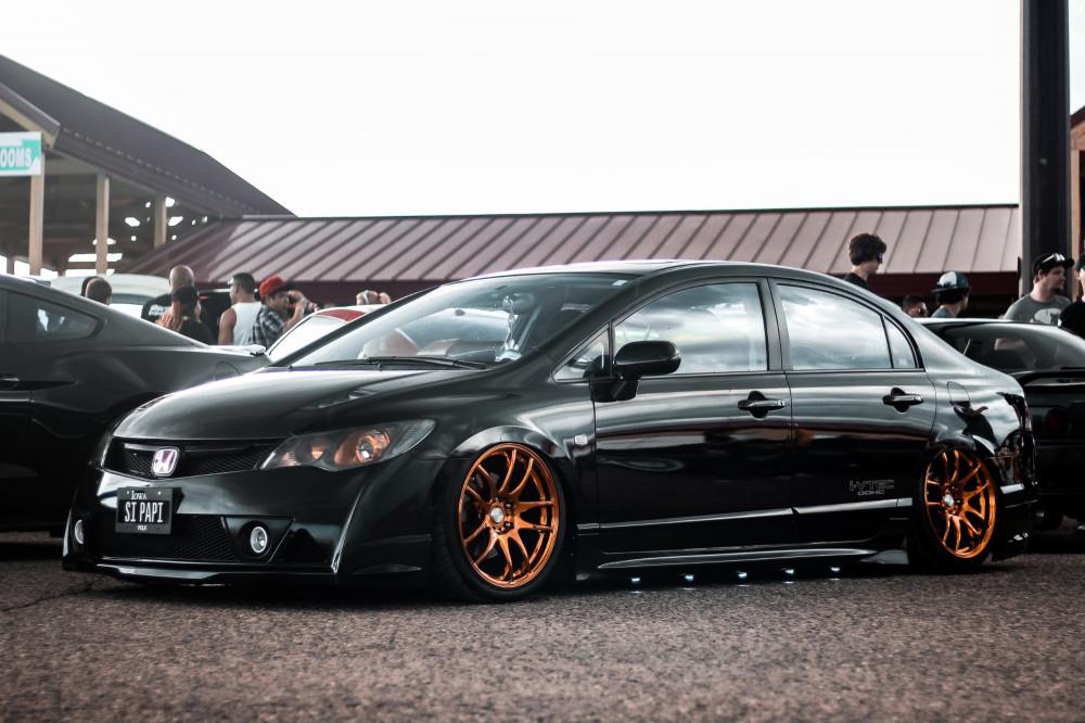 八代思域改装案例分享这颜色风格真是爱了