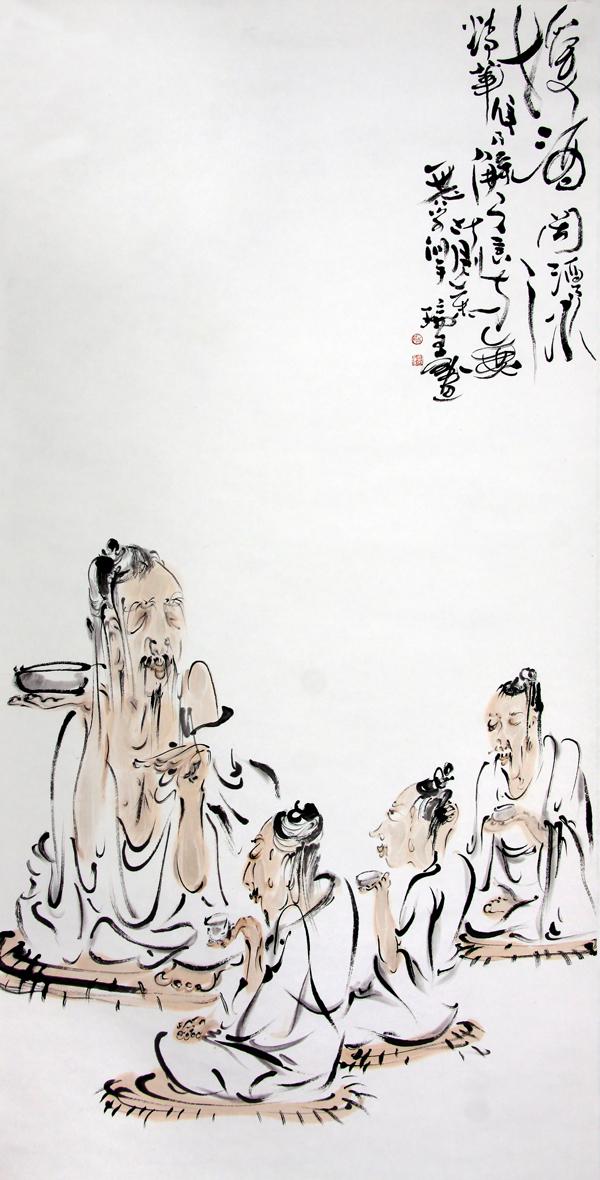 当代著名画家殷立宏中国画艺术