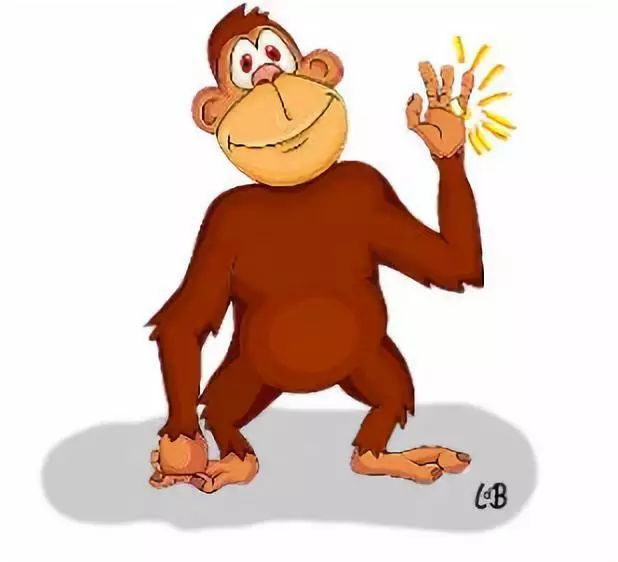 这句话意思是"哪怕猴子戴了金戒指,也还是个丑猴子"(抗议一下,猴子才