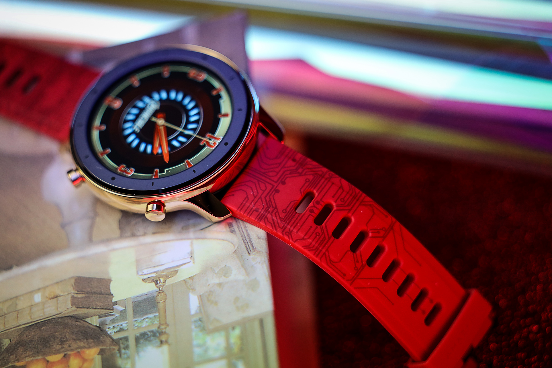 专属定制配色与表盘华米amazfitgtr钢铁侠版图赏