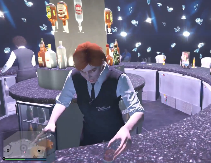 gta5太真实玩家酒吧连喝100次啤酒的结果醒来居然在这