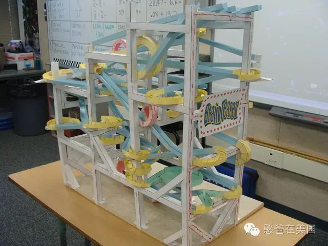 在美国坐个过山车竟然变成了一堂课数学英语科学艺术全都学了