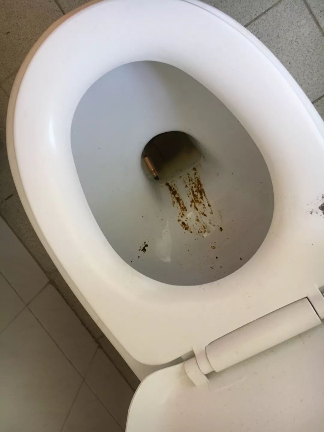 厕所的状况也是糟糕透顶,王女士的屋子有两间厕所,一处是蹲便池,一处