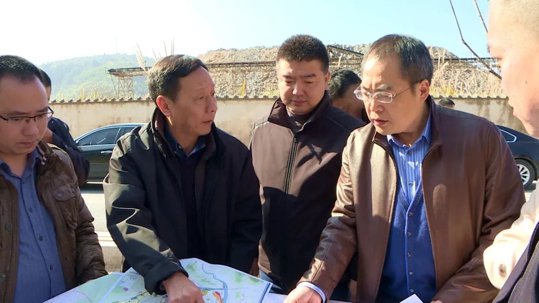 铁路规划中铁二院温武吉铁路设计组到景宁调研考察