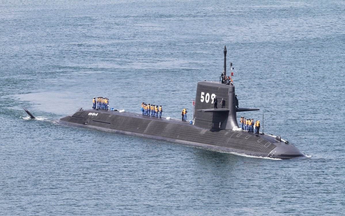 采用seaip 系统的日本苍龙级常规潜艇