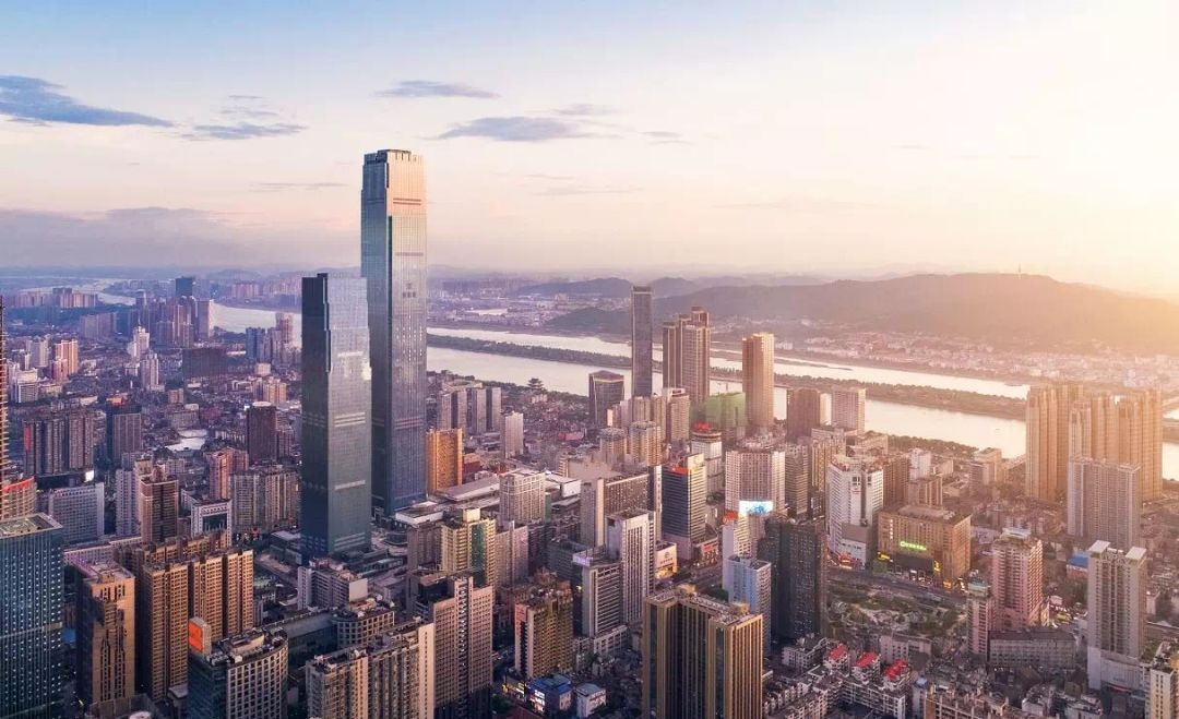 原创湖南最具代表性的一座高楼,堪称超高层大型城市综合体,高452米