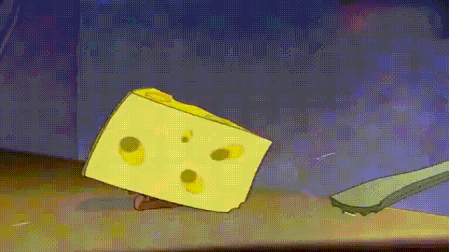 猫和老鼠吃奶酪表情包图片