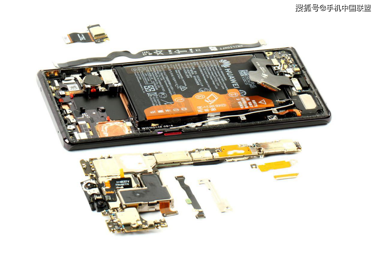 微拆评】华为mate 30 pro 5g拆解:美国制裁后,海思扛起半壁江山_芯片