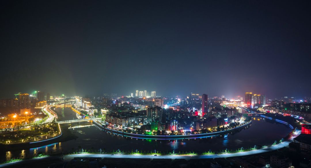 绥江县夜景图片