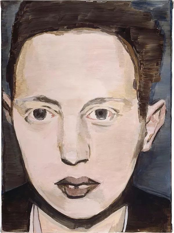 吕克·图伊曼斯在二楼,与米凯尔·博伊曼斯一样,是探索今日具象绘画