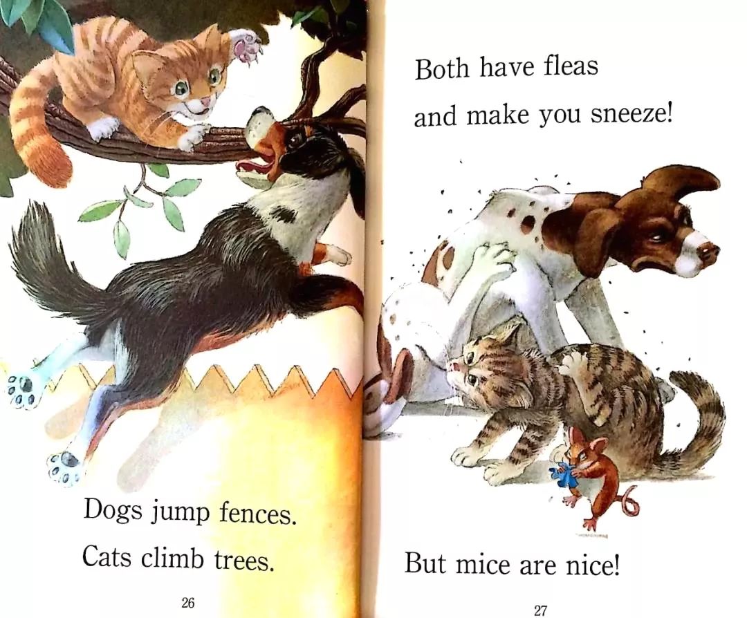 both have fleas and make you sneeze!