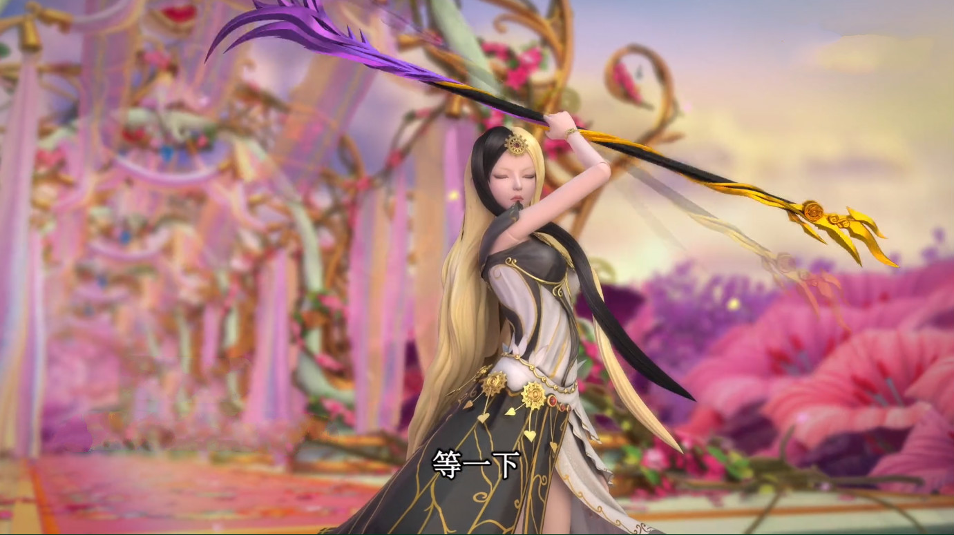 没错,她就是白光莹,白光莹来到了潮花圣殿.