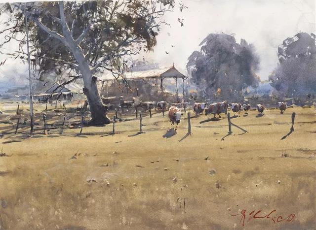 国际水彩大师约瑟夫水彩人生大型个展在邯郸韩玉臣美术馆落幕