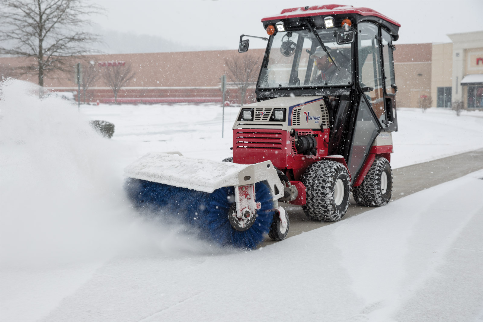 美国ventrac hb580 power broom小型乘坐式除雪机