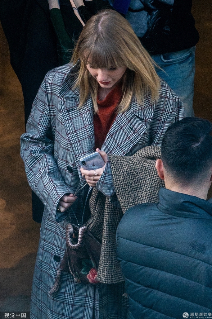 当地时间2019年12月3日,英国伦敦,"霉霉"泰勒·斯威夫特(taylor swift