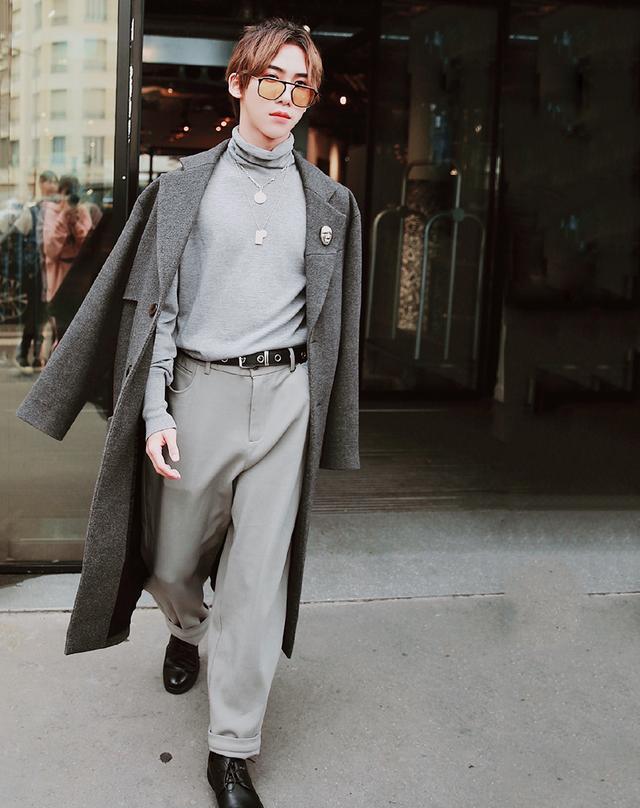 乐华七子写真上线,justin露肩,丁泽仁身披大衣制霸全场