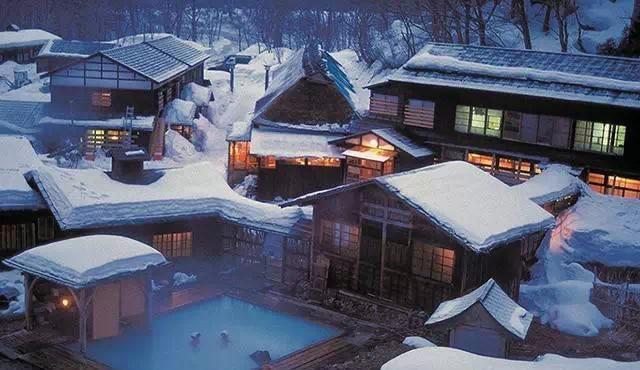日本幽景"秘汤":寻找千与千寻里的原始汤屋!