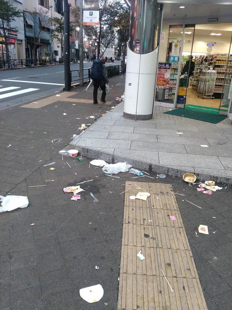 过度营销的日本旅游文化,是一层揭不开的伤疤_垃圾