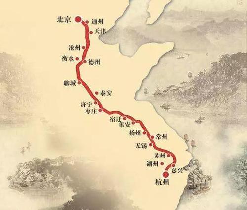 京杭大运河骑行路书图片