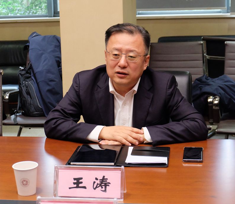 浙江清华长三角研究院党委书记王涛一行到访省侨联