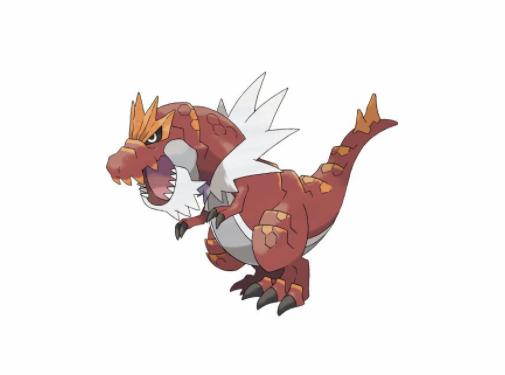 《宝可梦》图鉴697:能把厚实的钢板像纸一样咬碎——怪颚龙