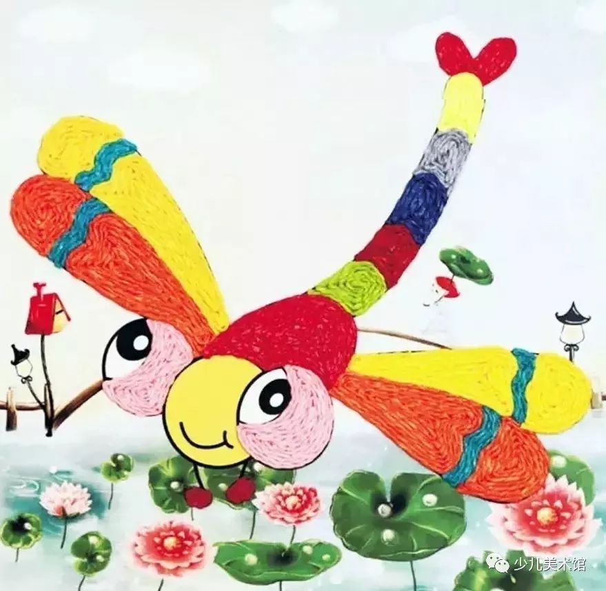 纸绳画粘贴新高度让孩子轻松玩出创造力