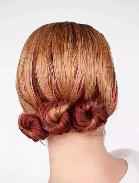 优雅又淑女的低发髻造型美翻了