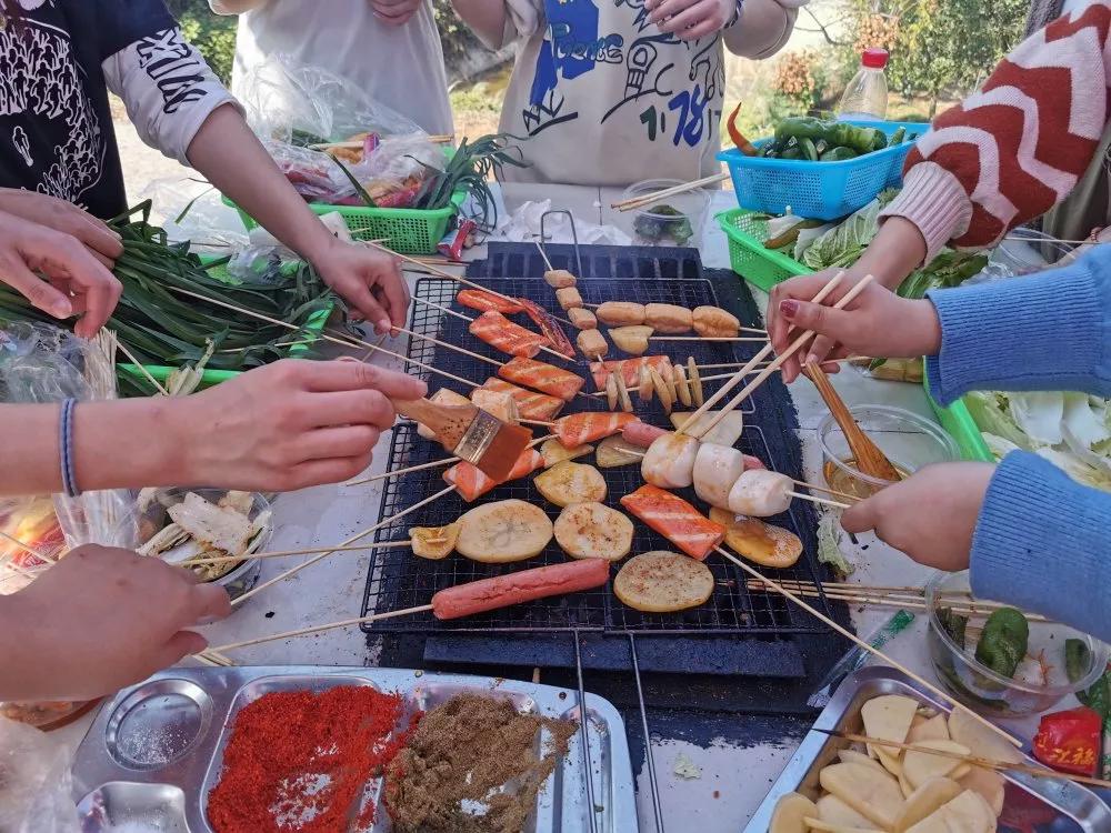 邵阳市北塔生态园烧烤图片