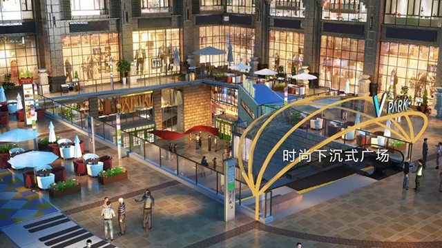 佛山中建广场商业综合体设计灵魂:有温度的邻里商业聚落