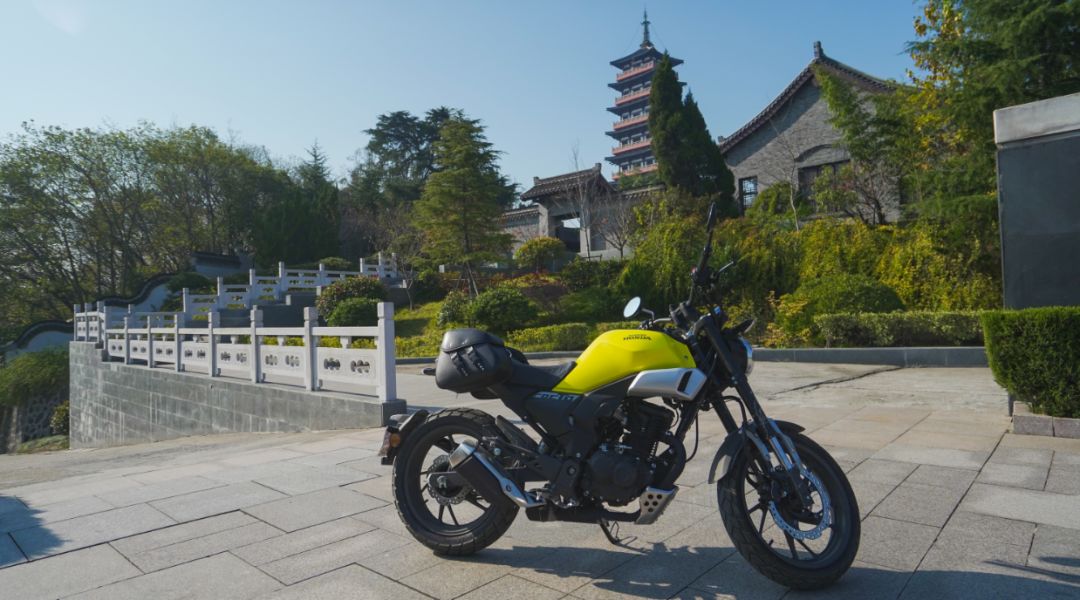 原创新大洲本田pcx150,cbf190tr双车游之瘦西湖