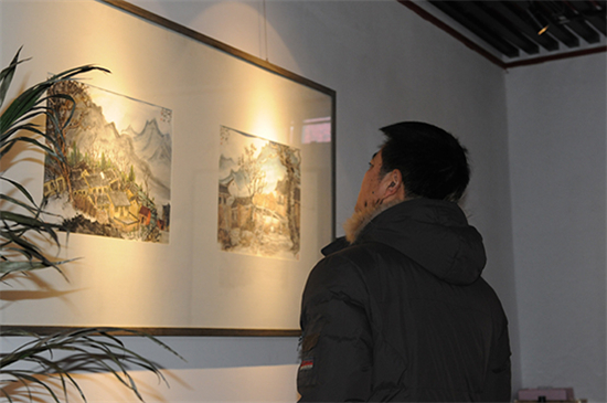 “老屋印象”艺术沙龙 畅谈中国画写生与创作