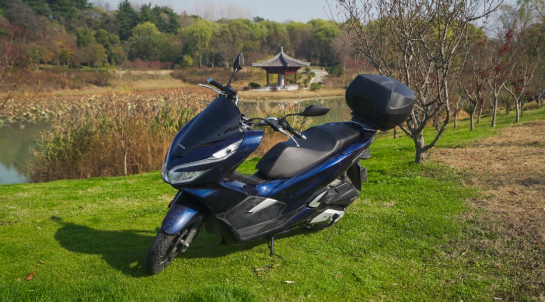 原创新大洲本田pcx150,cbf190tr双车游之瘦西湖