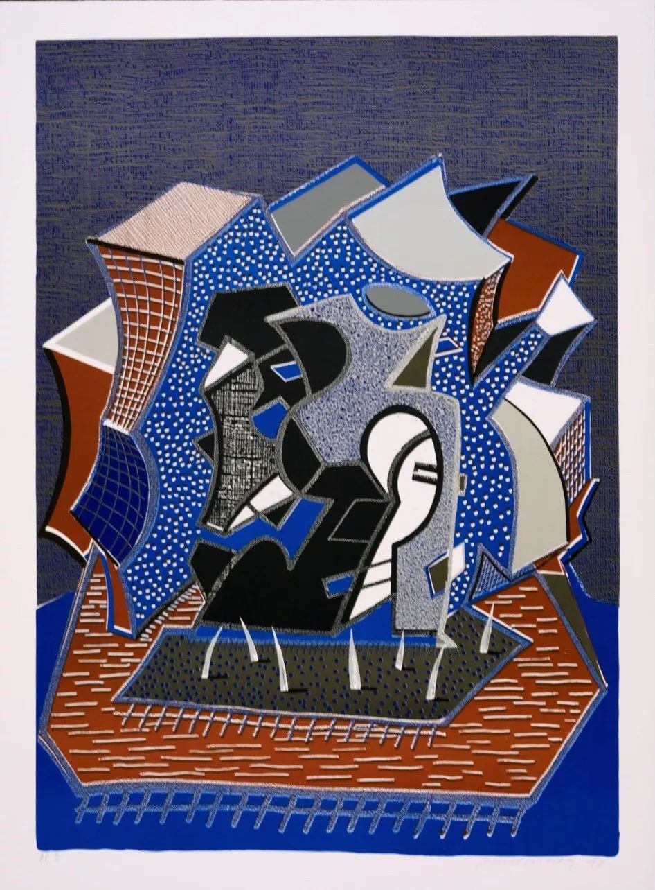 艺术芝士新编大卫霍克尼与立体主义