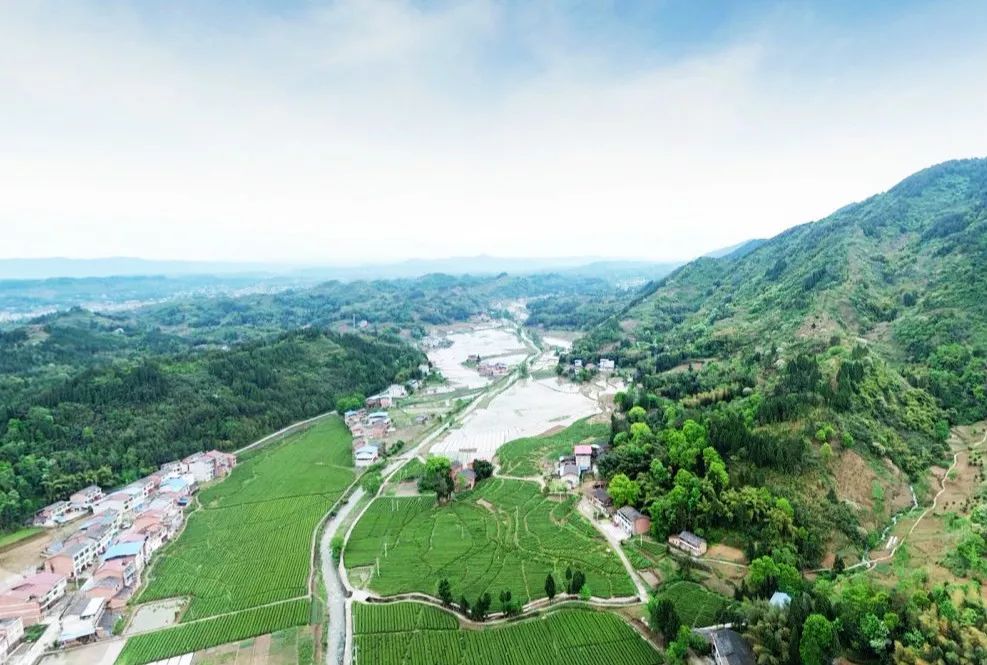 开江广福镇周末自驾游邂逅独绝好风光