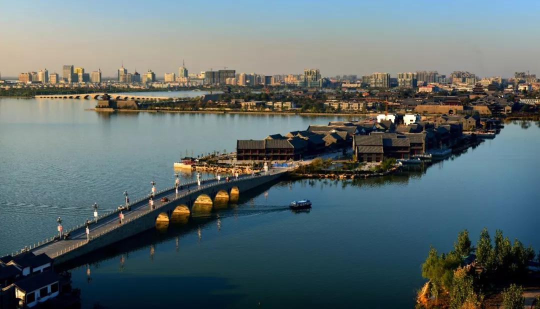 游江北水城揽风景名胜