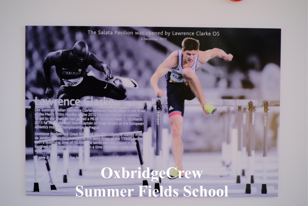 学校的艺术馆是前summer fields校友,奥运会110跨栏国手lawrence