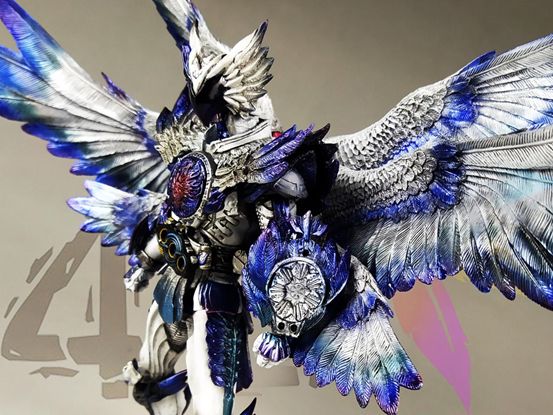 模型作品秀(5)-假面骑士ooo sic 地狱燃烧联组