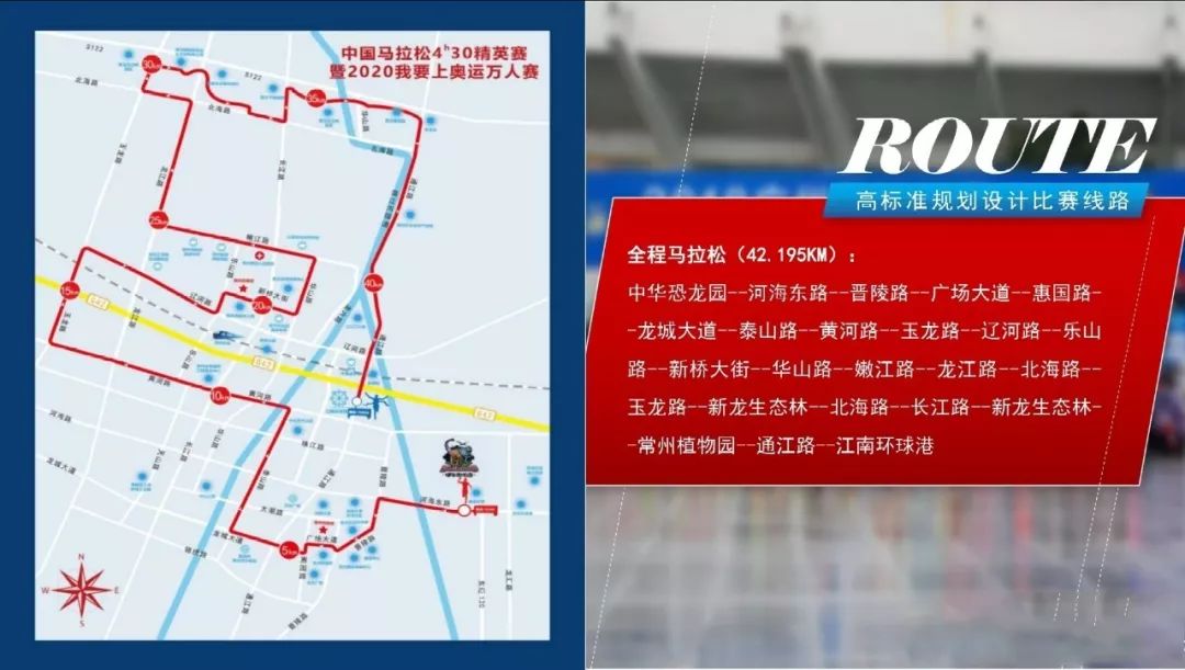 2020年中国马拉松430精英赛暨我要上奥运万人赛将于江苏省常州市新北