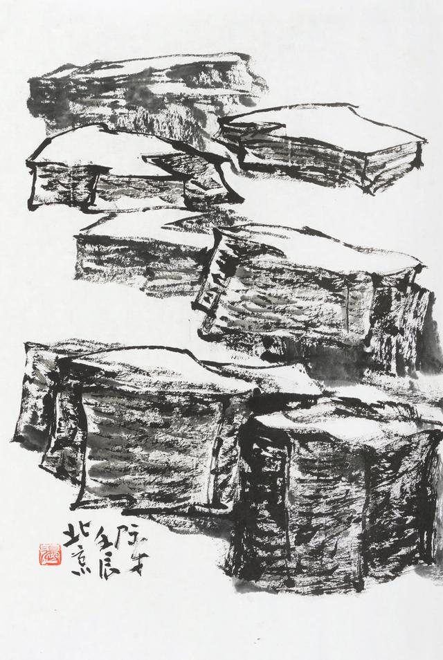 技法研究如何灵活运用好山水画中的皴法