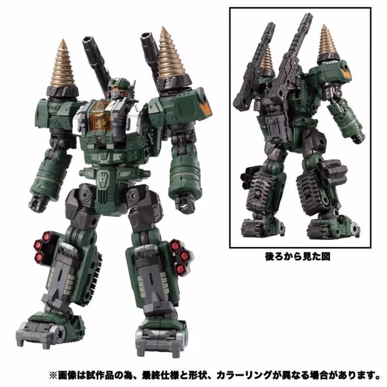 新品预定网店限定戴亚克隆diaclone Da 51 Trivers Triclash 宇宙海兵隊ver 日元