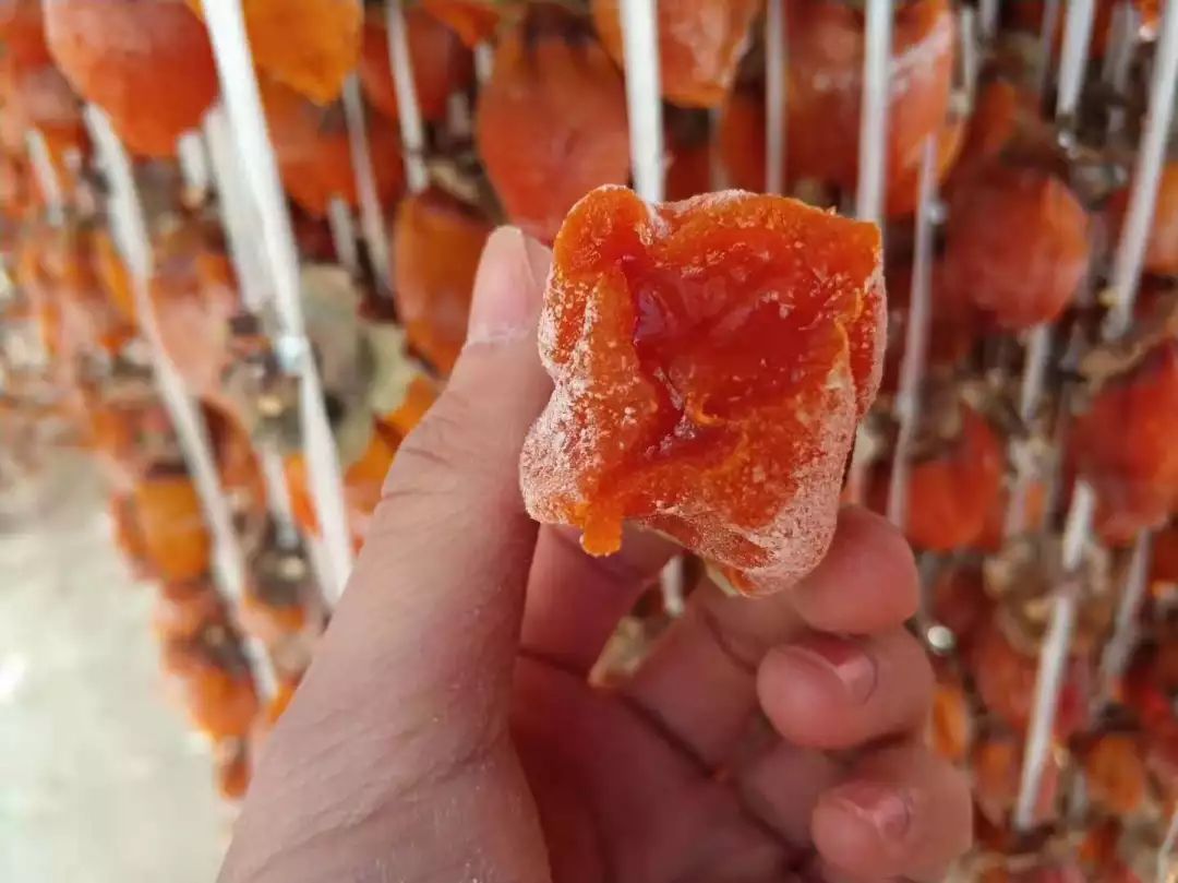 正宗陕西富平纯天然柿饼甜蜜十足
