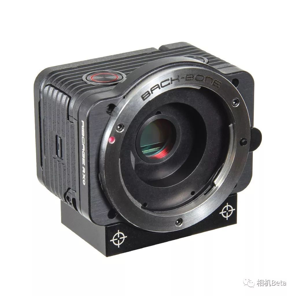 模块化可更换镜头" ribcage " sony rx0 ii相机