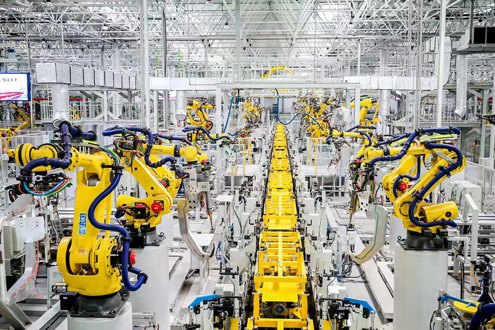 长城炮皮卡万台下线 长城汽车以智慧制造演绎"长城速度"_搜狐汽车_搜