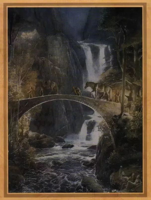 看过这121张绝美《魔戒》插画,迄今才发现电影里很多是假的_艾伦·李