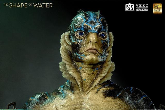 水形物语鱼人一比一胸像